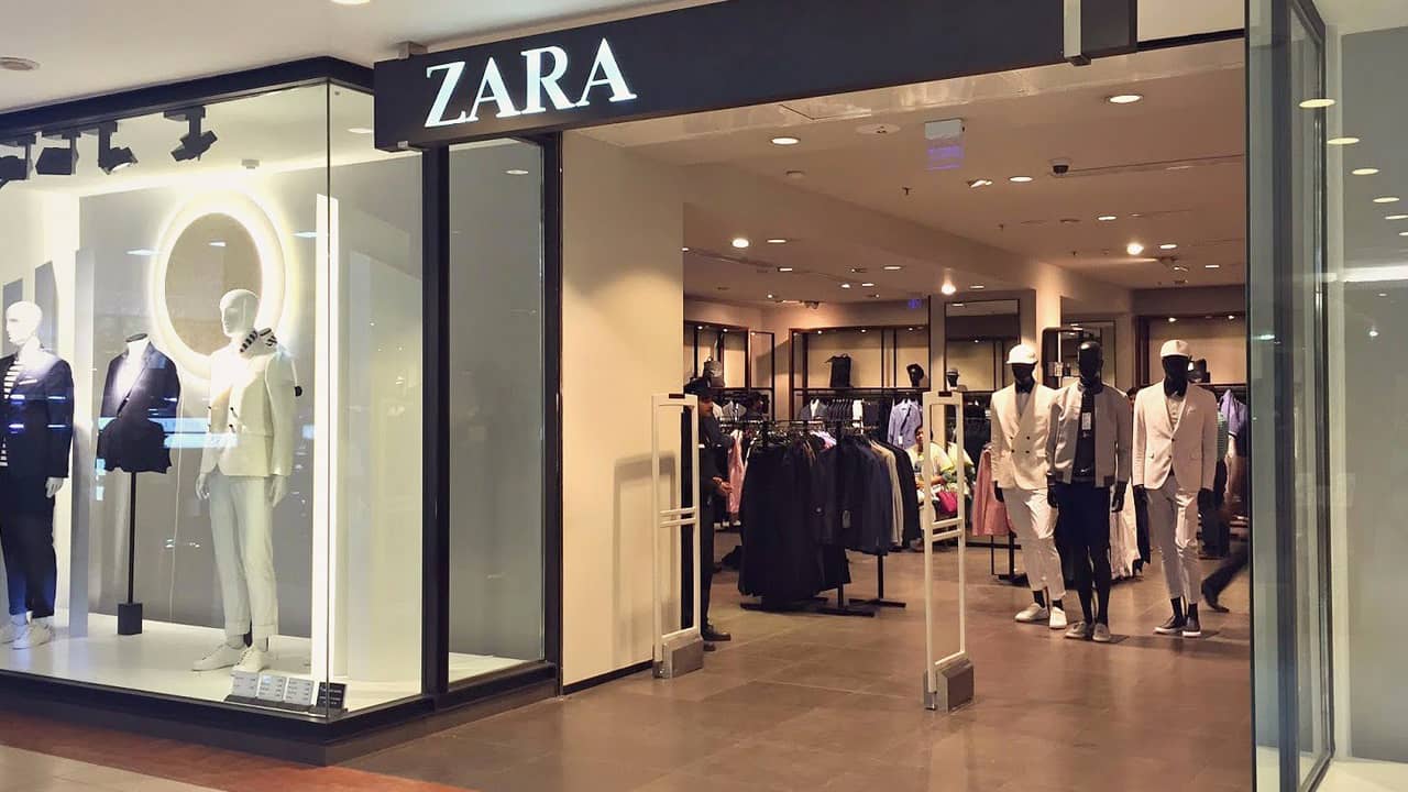 Zara商店。