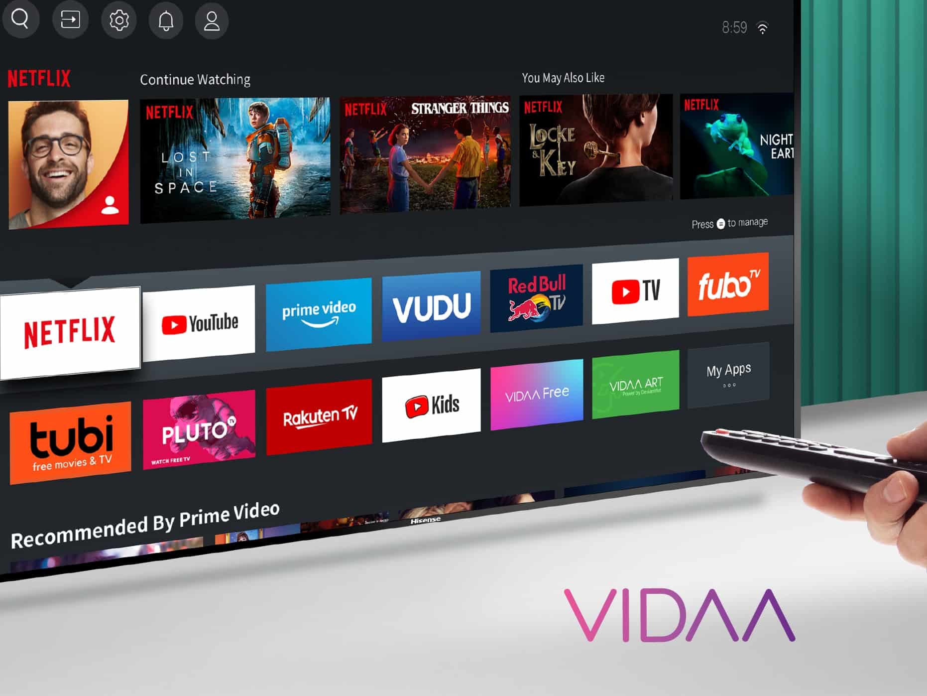 Vidaa app store. Hisense телевизор Smart vidaa. Vidaa Smart TV. Пульт смарт ТВ vidaa. Отключаем рекламу на Smart TV.