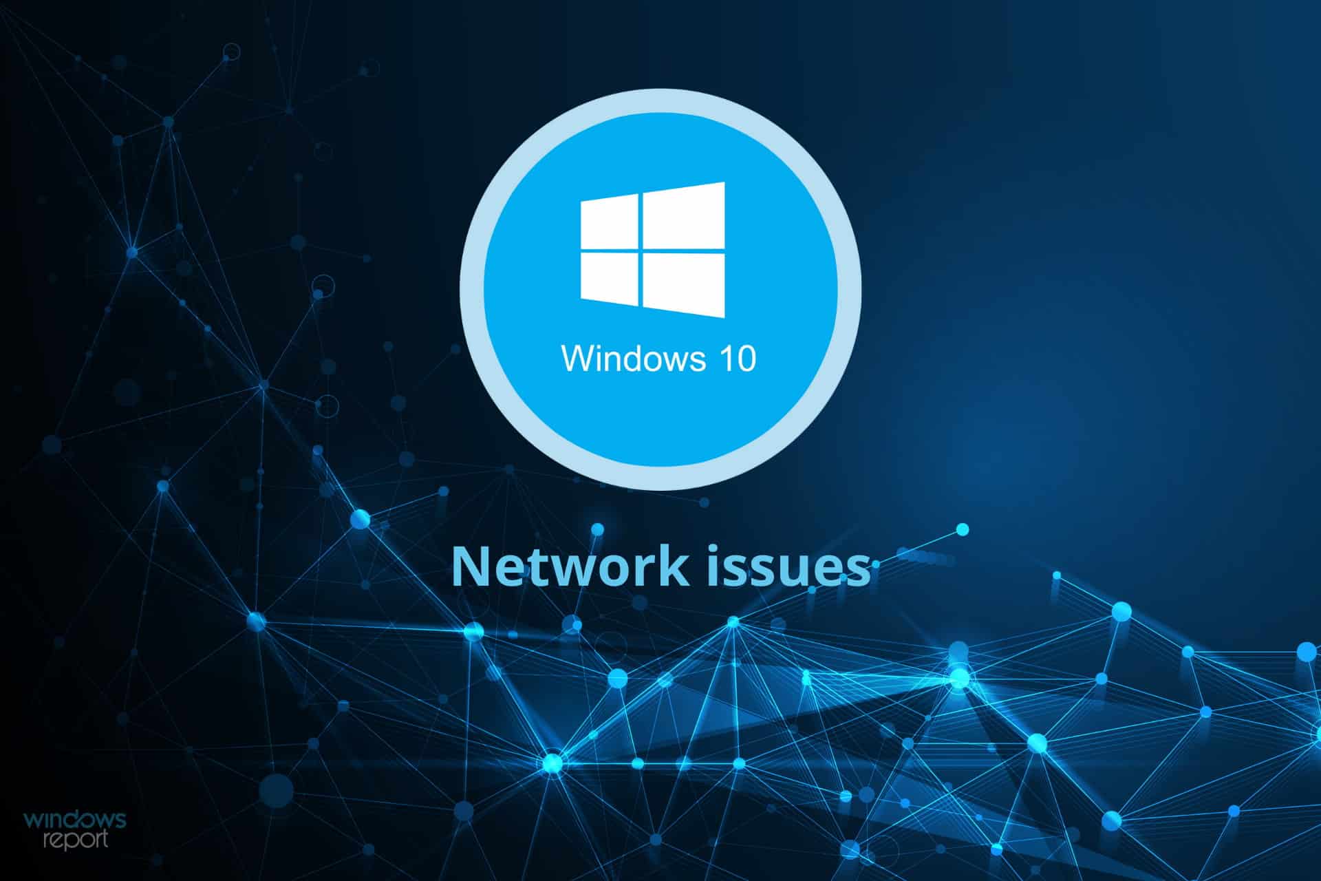 Windows 10 Network connecting.