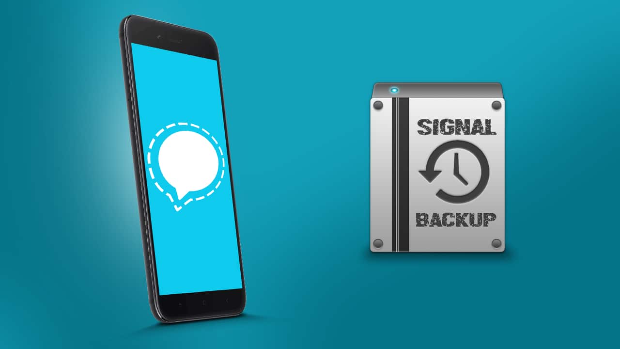 Create a Signal backup How to export chats Practical Tips