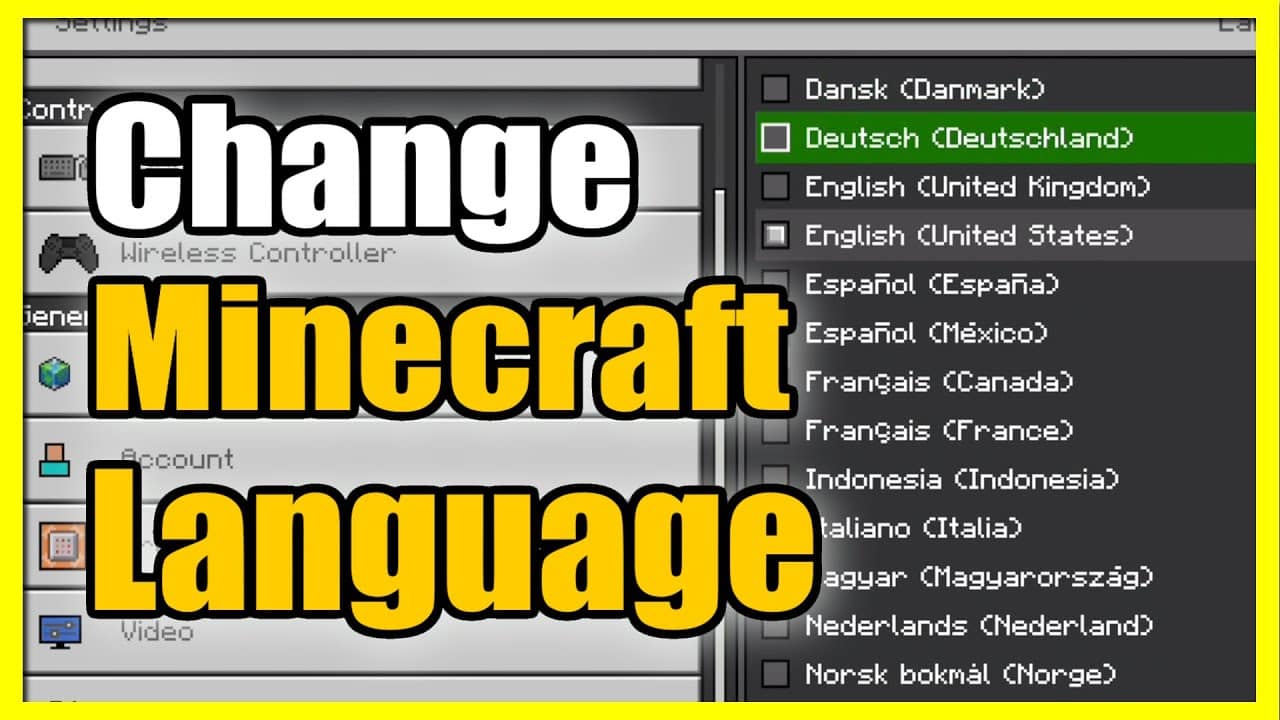 Minecraft: How to change the language - Practical Tips